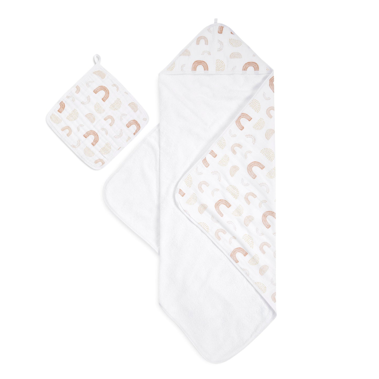 aden + anais™ boutique cotton rankšluostis + plaušinė