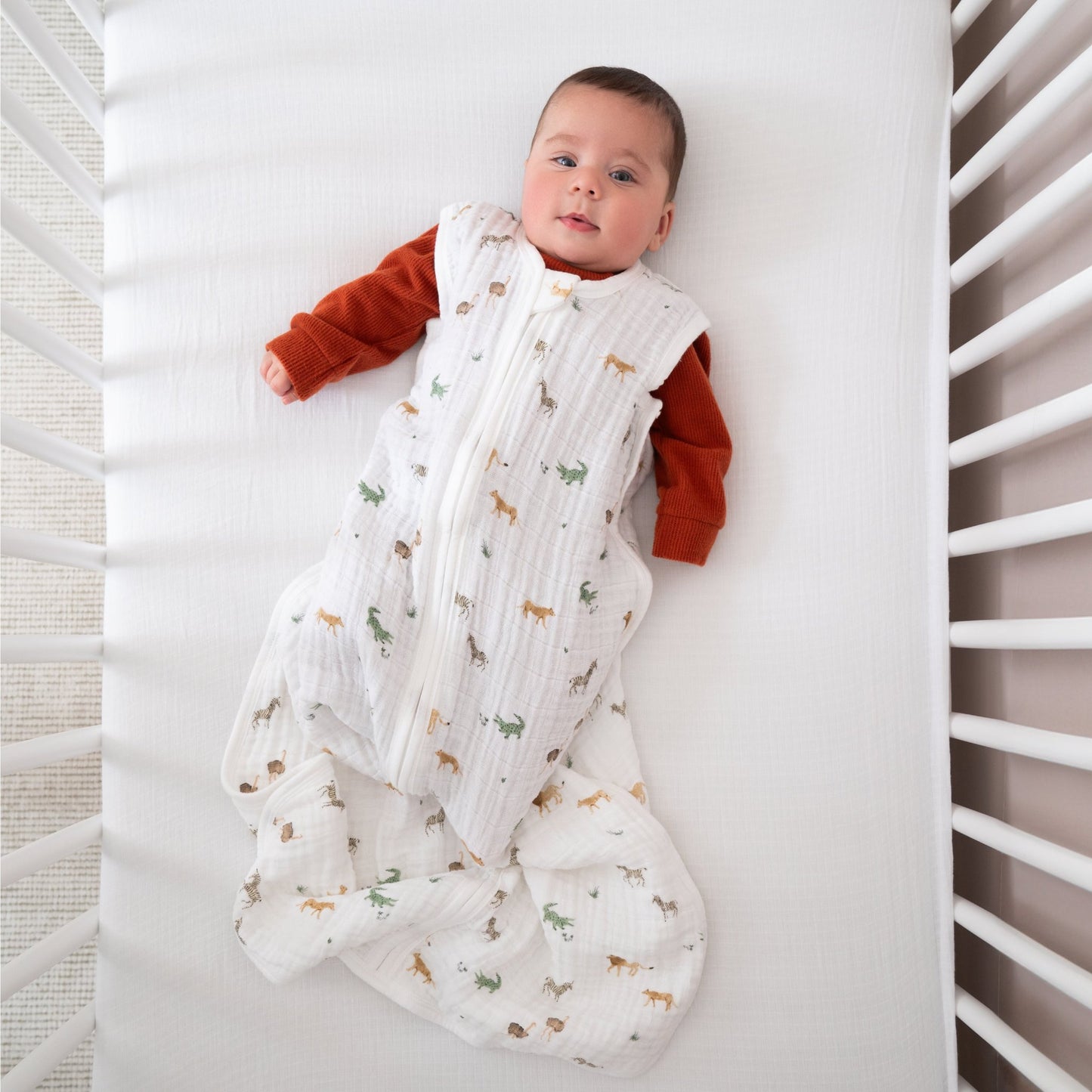 aden+anais™ Organic muslino miegmaišis 1.0 TOG