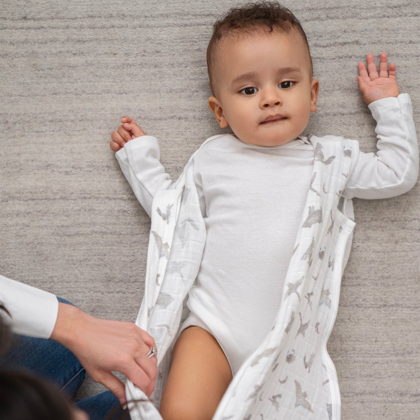 aden+anais™ Organic muslino miegmaišis 1.0 TOG