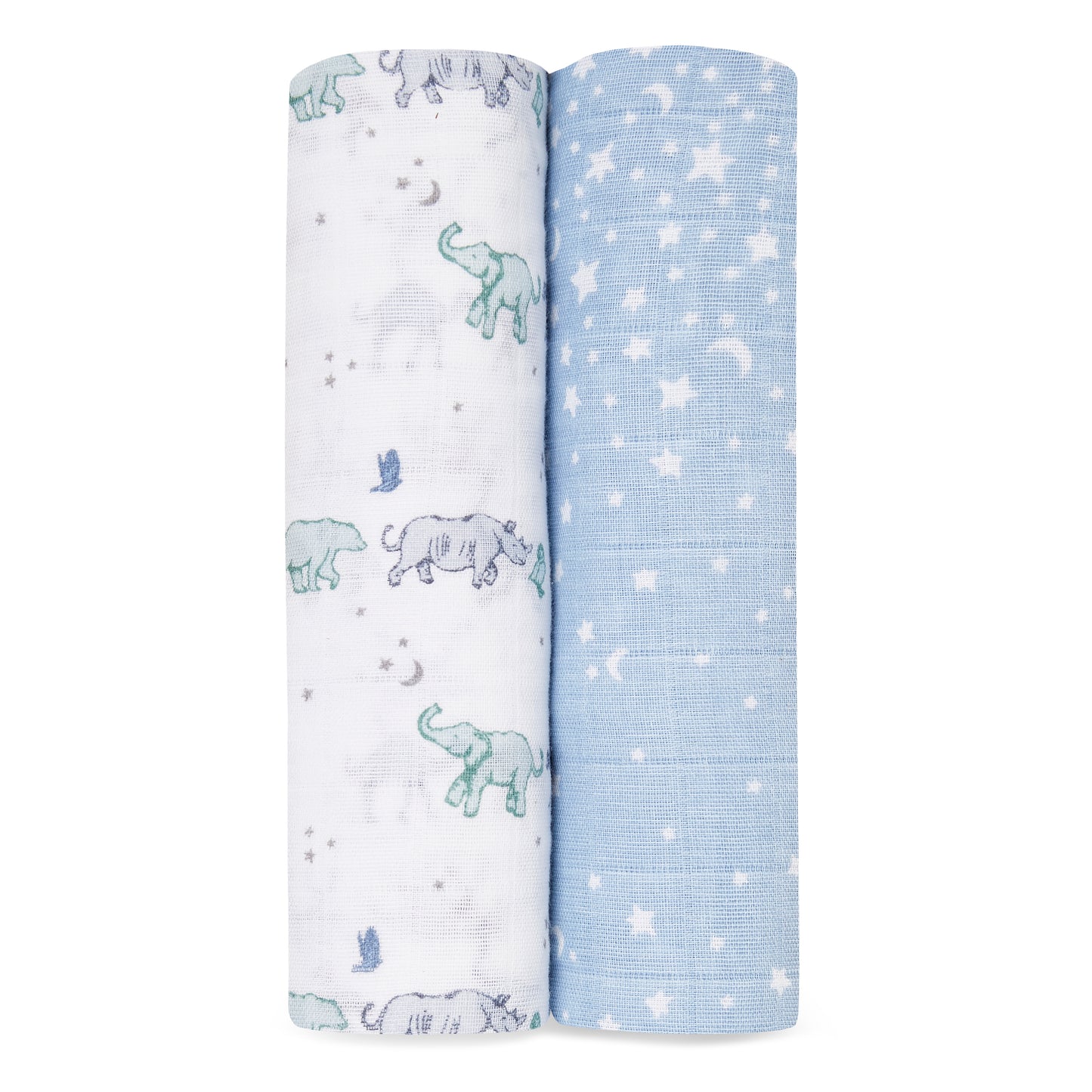 aden + anais organic muslin diapers (2 pcs.)