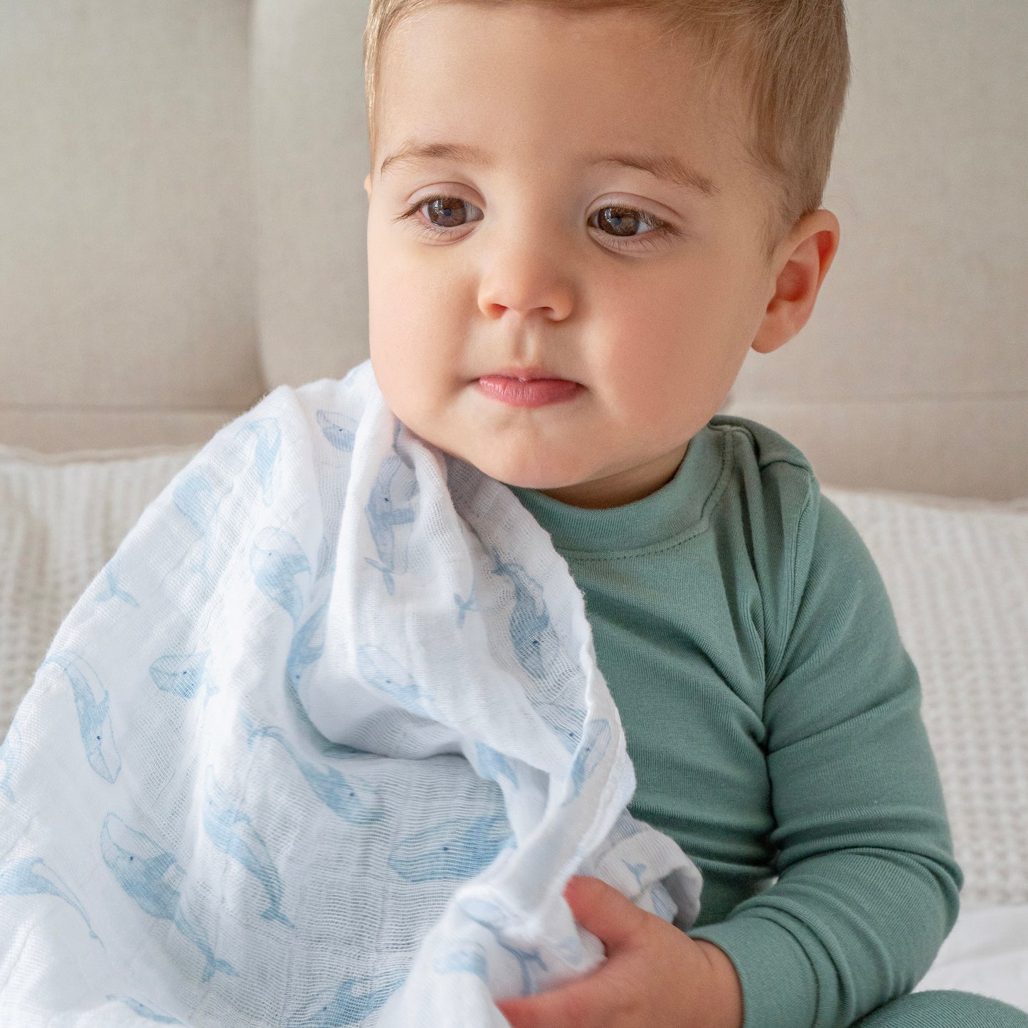 aden + anais™ Organic muslin vystyklai (4 vnt.)
