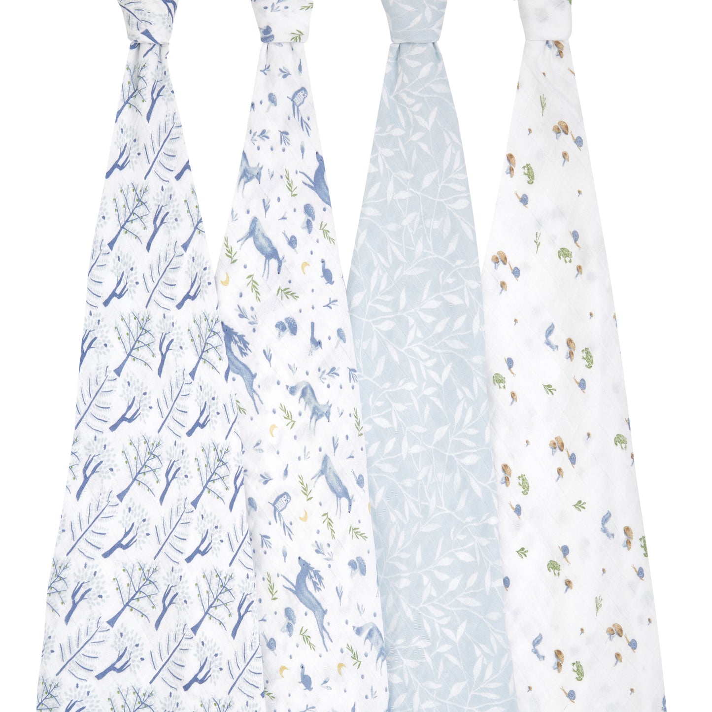 aden + anais™ Organic muslin vystyklai (4 vnt.)
