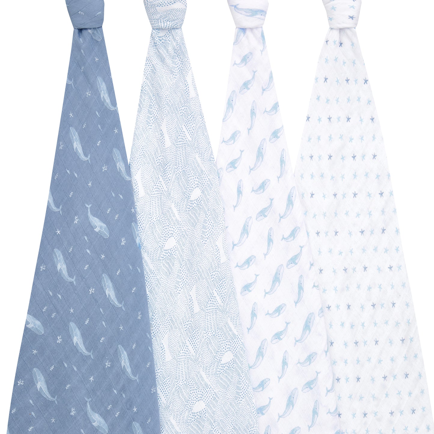 aden + anais™ Organic muslin vystyklai (4 vnt.)
