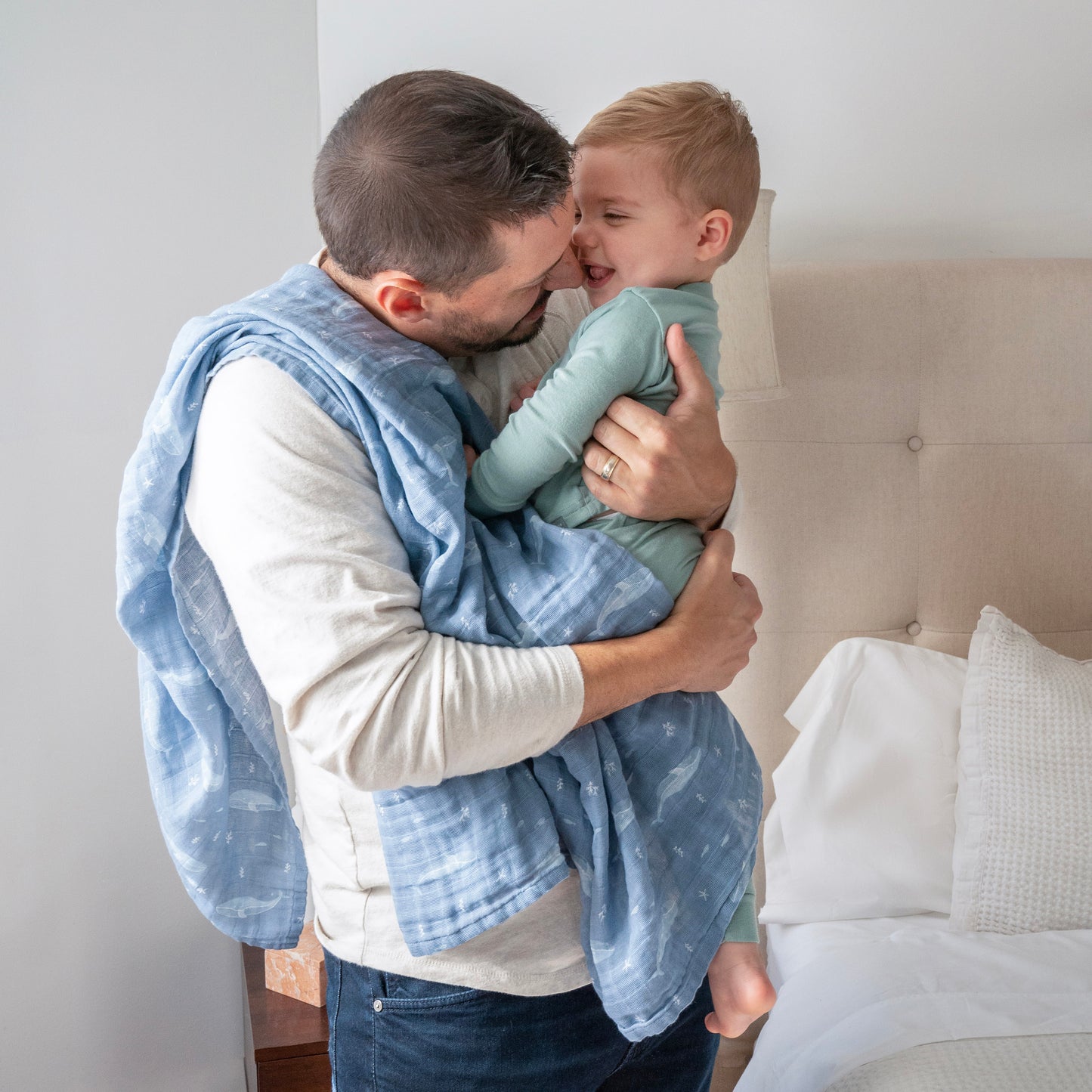 aden + anais™ Organic muslin vystyklai (4 vnt.)