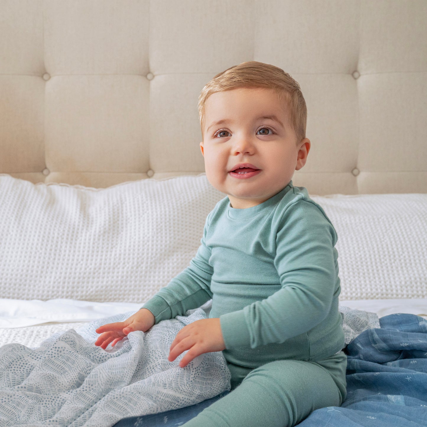 aden + anais™ organic cotton muslin merliukai (3 vnt.)