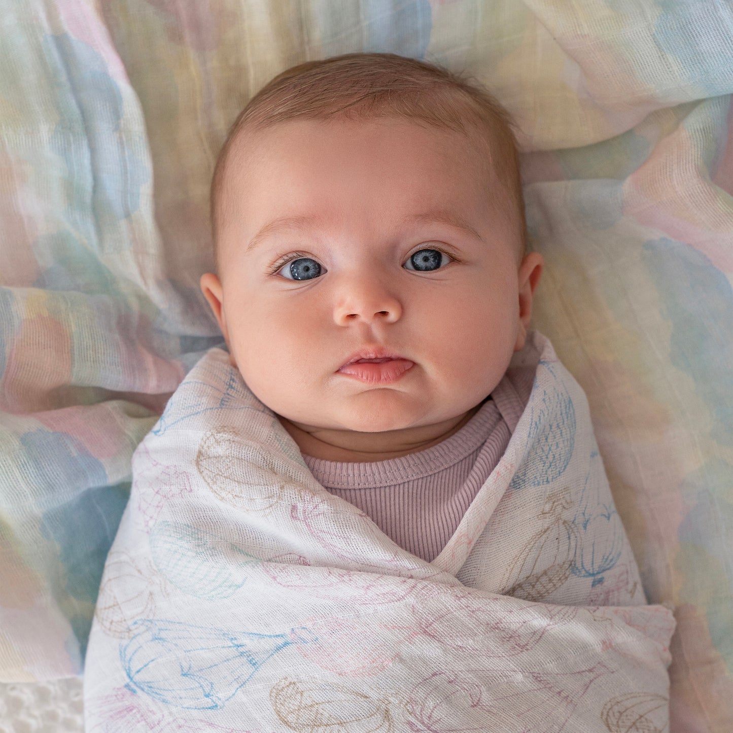 aden + anais™ organic muslin vystyklai (2 vnt.)