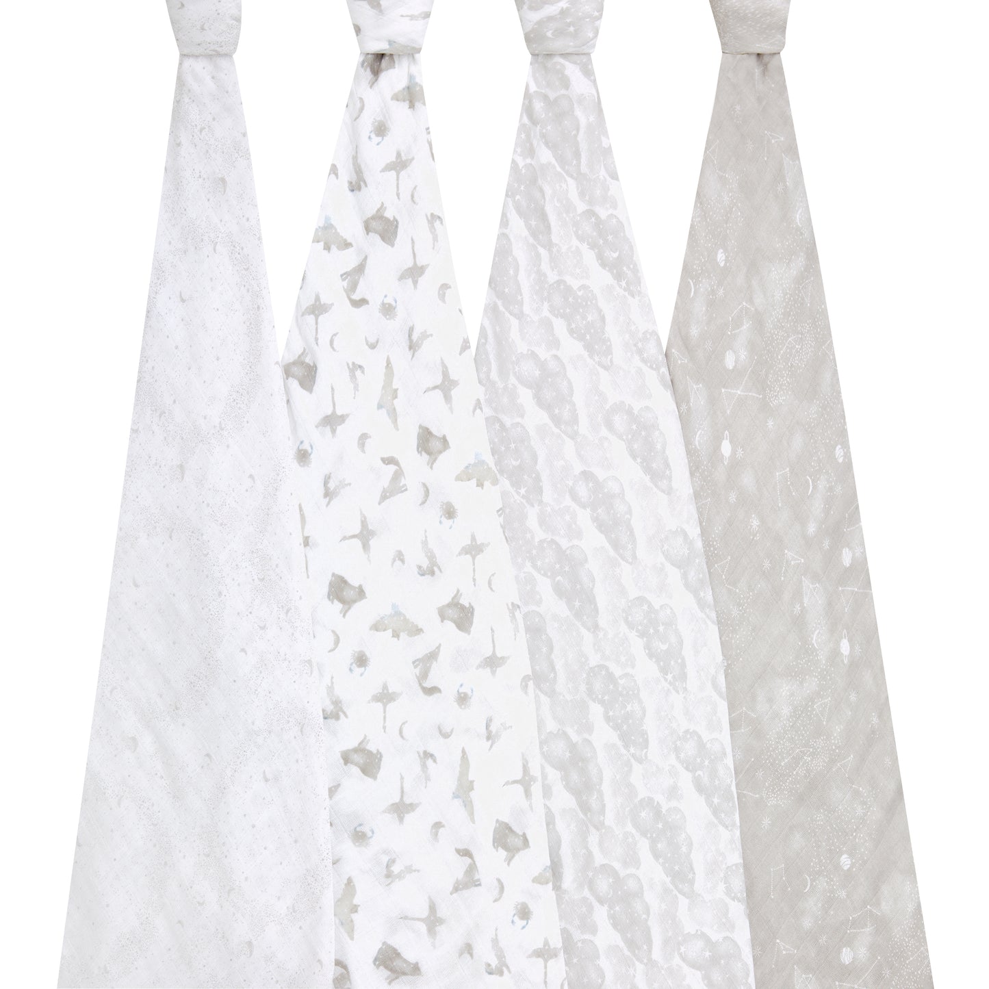 aden + anais™ Organic muslin vystyklai (4 vnt.)