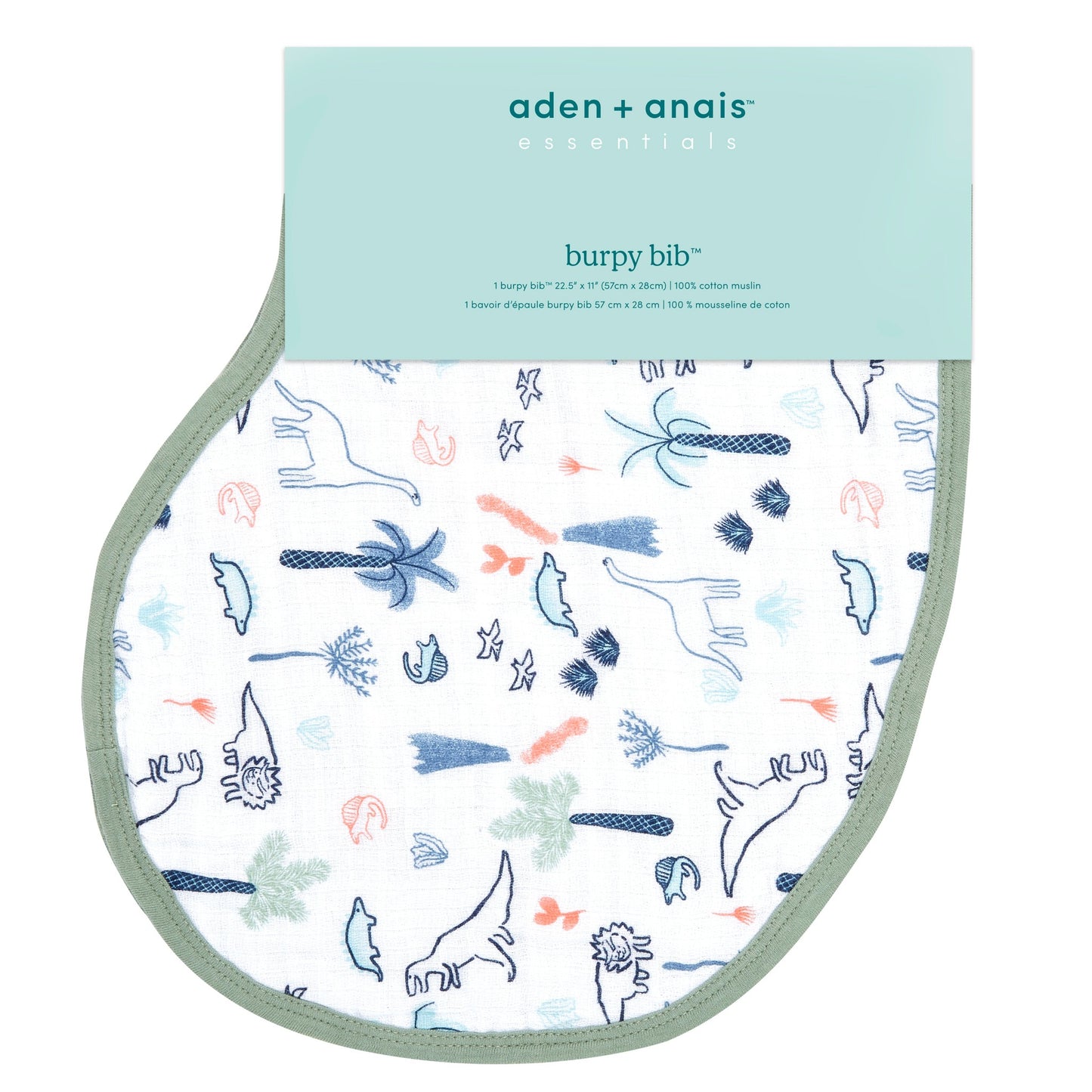 aden + anais™ essentials burpy bib seilinukas