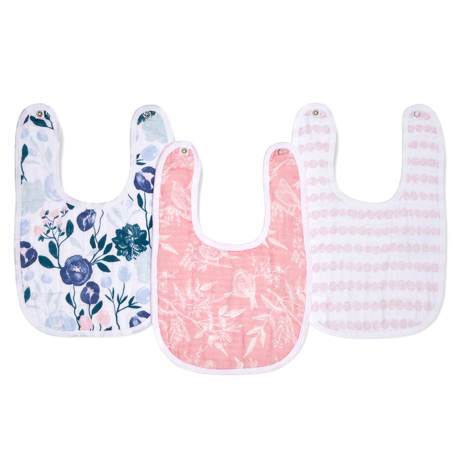 aden + anais™ snap bibs užsegami seilinukai (3 vnt.)