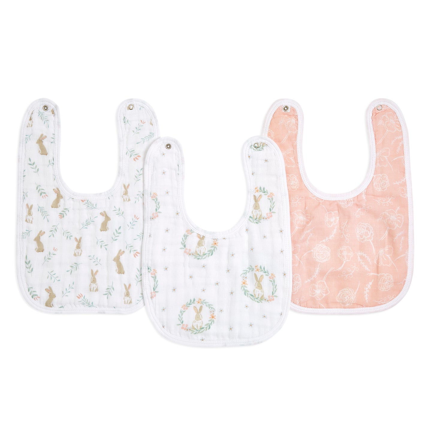 aden + anais™ snap bibs užsegami seilinukai (3 vnt.)