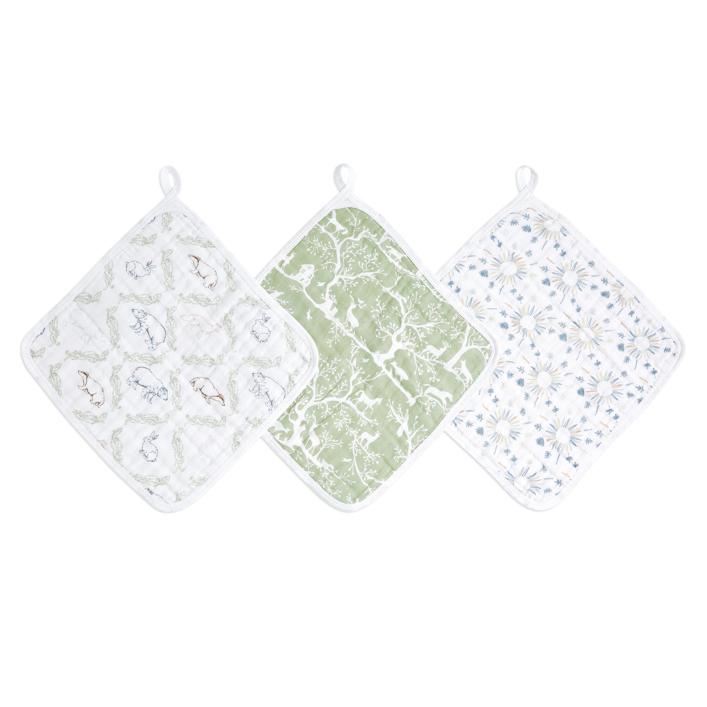aden + anais™ essentials kūdikio plaušinės (3 vnt.)