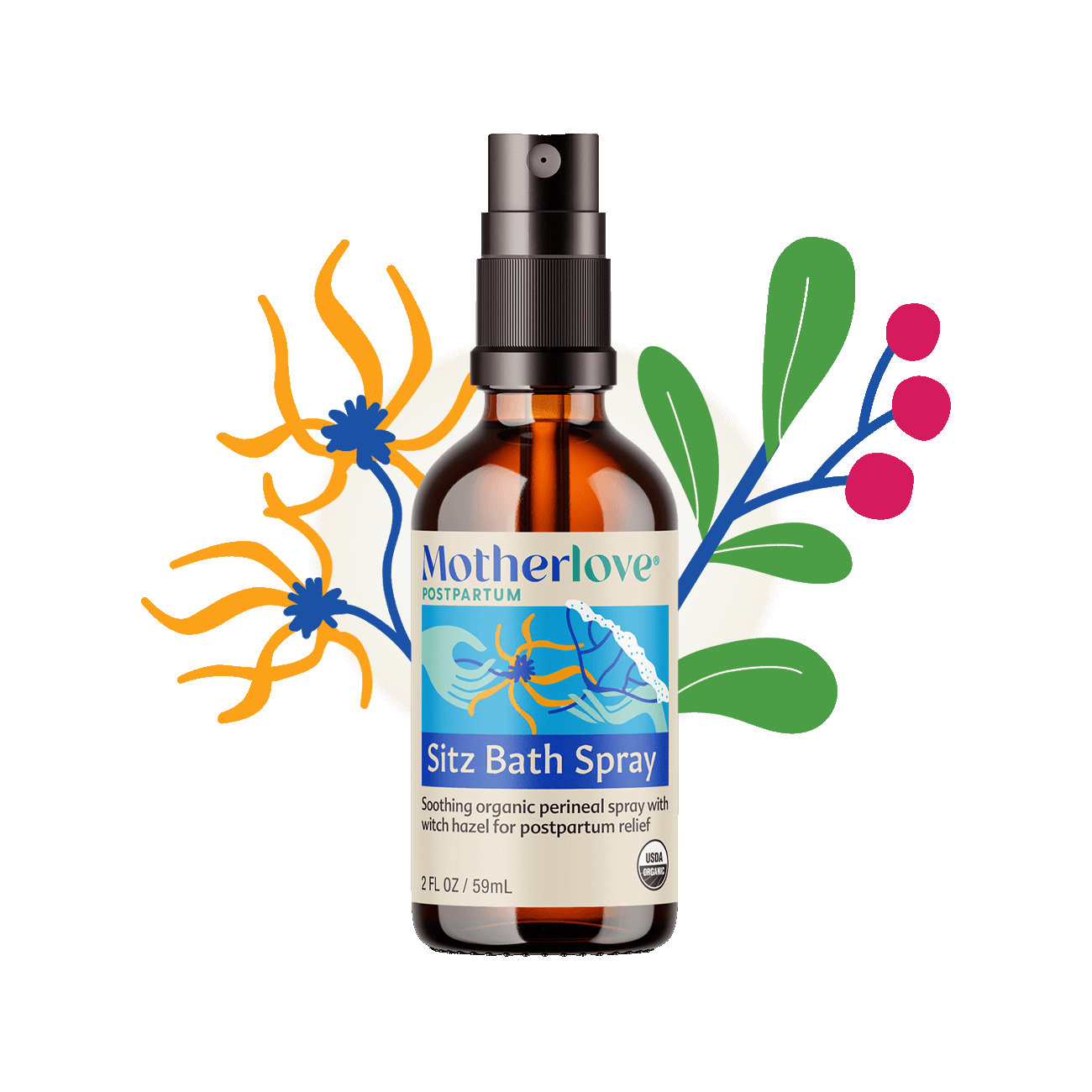 MOTHERLOVE Sitz Bath Postpartum Spray