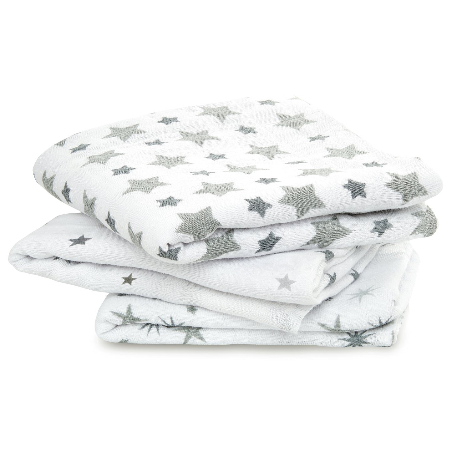 aden + anais™ organic cotton muslin merliukai (3 vnt.) - Tiny Humans