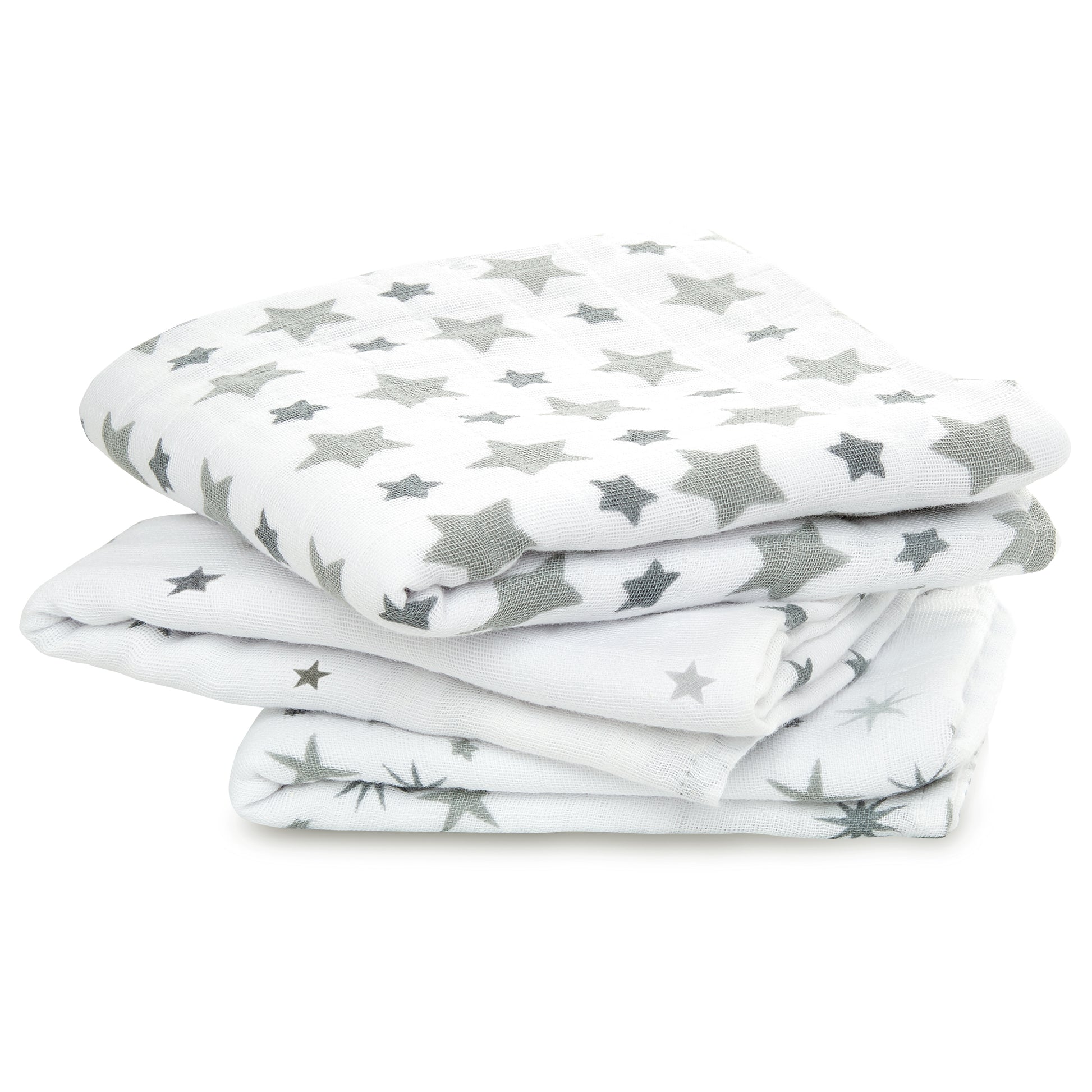 aden + anais™ organic cotton muslin merliukai (3 vnt.) - Tiny Humans