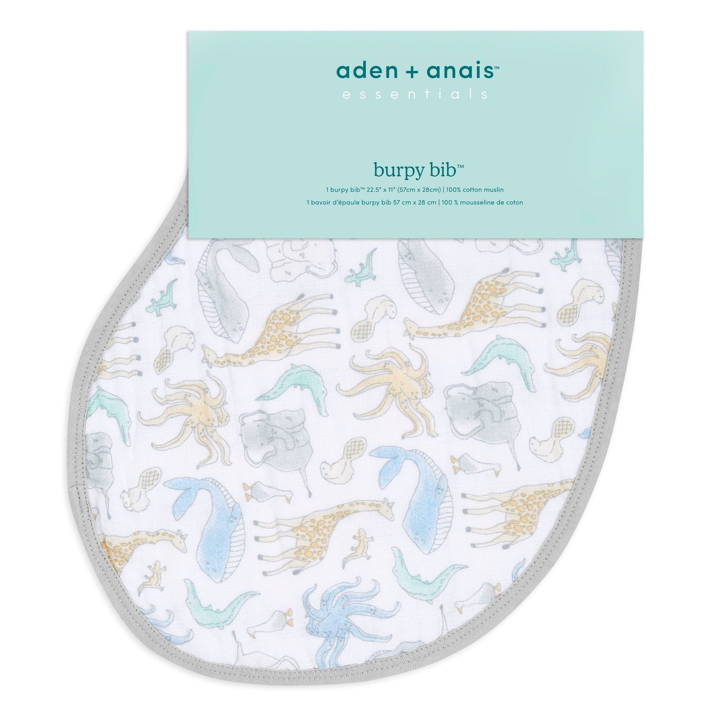 aden + anais™ essentials burpy bib seilinukas - Tiny Humans