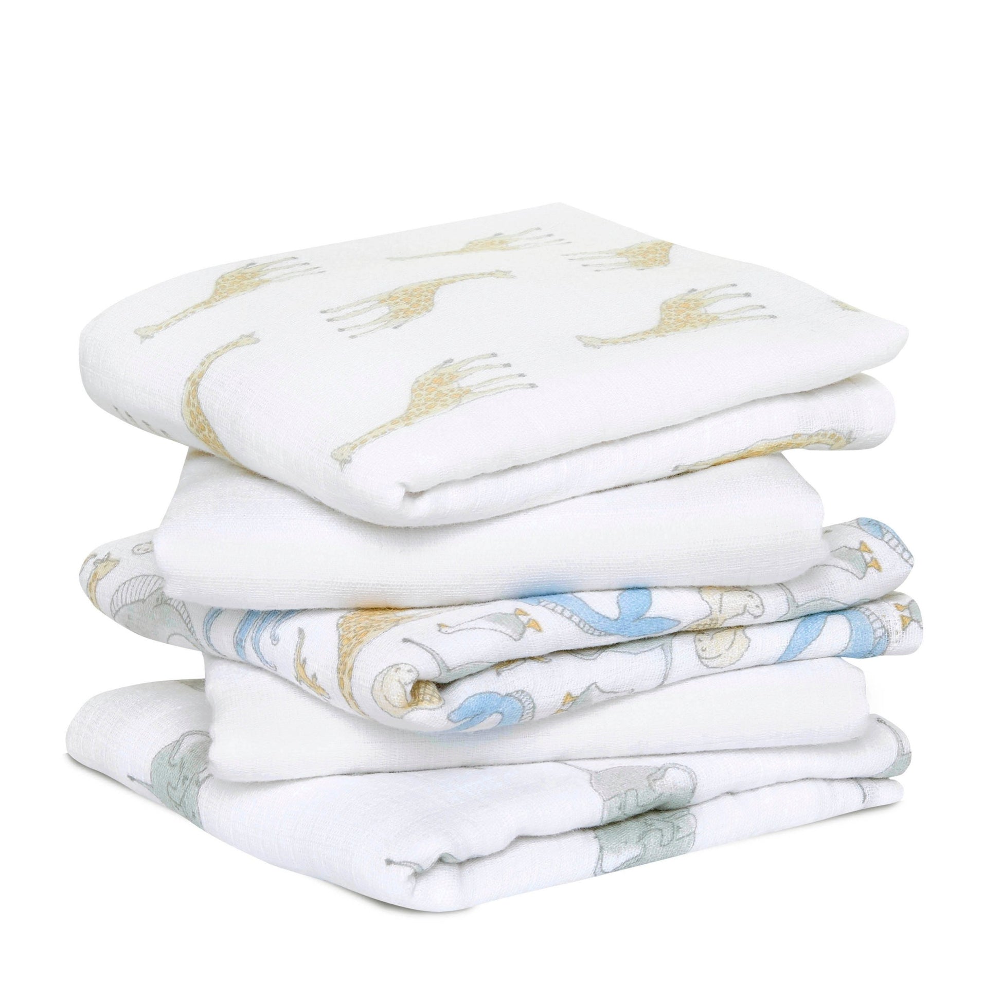 aden + anais™ essentials classic muslin merliukai (5 vnt.) - Tiny Humans