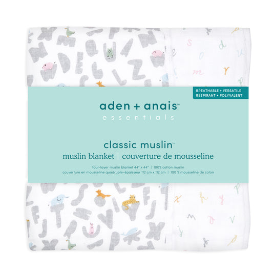 aden + anais™ essentials muslin antklodė - Tiny Humans