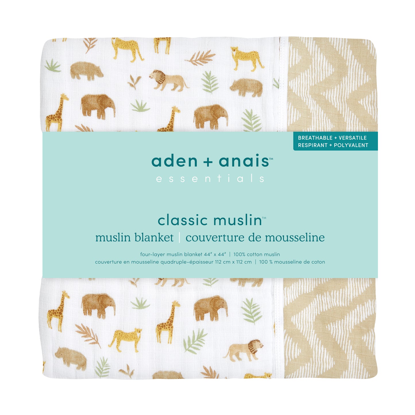aden + anais™ essentials muslin antklodė - Tiny Humans