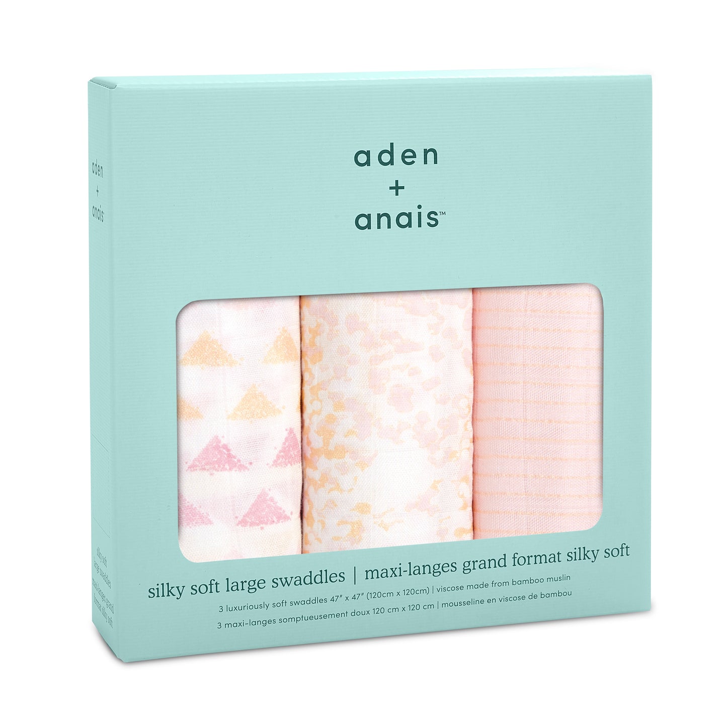 aden + anais™ silky soft vystyklai (3vnt.) - Tiny Humans