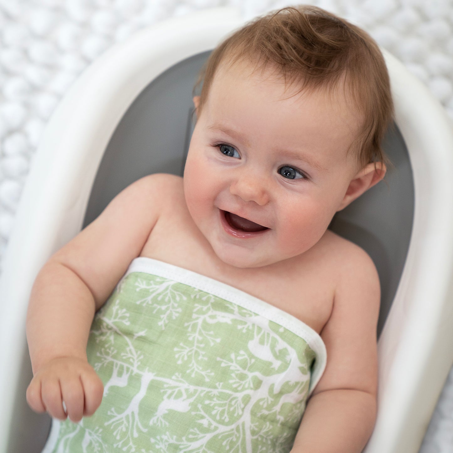 aden + anais™ essentials kūdikio plaušinės (3 vnt.) - Tiny Humans