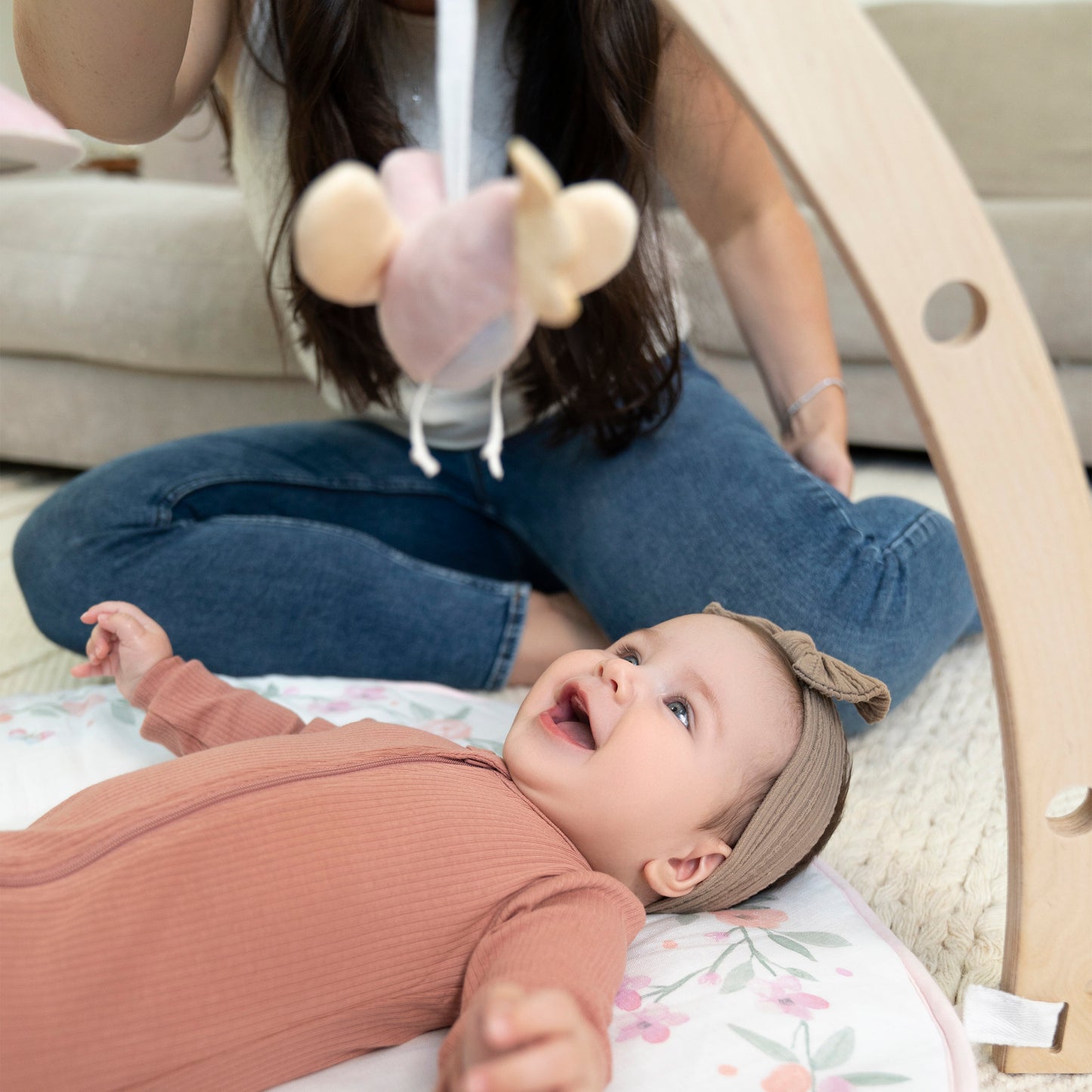 aden + anais™ veiklos kilimėlis kūdikiams - Tiny Humans