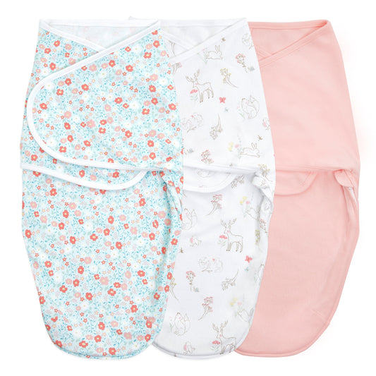 aden + anais™ essentials swaddle wrap vystyklai (3vnt.) - Tiny Humans