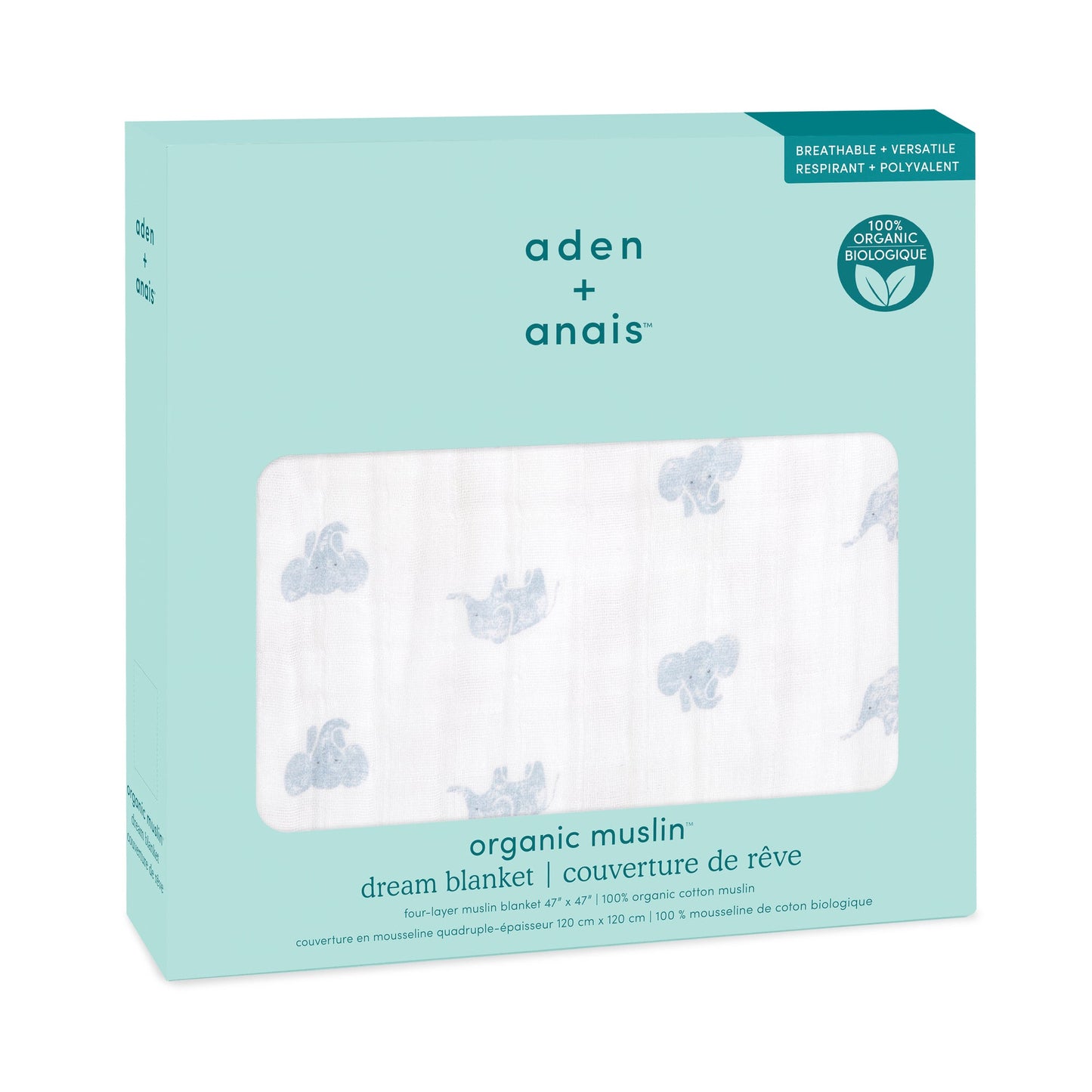 aden+anais™ dream blanket™ Organic antklodė - Tiny Humans