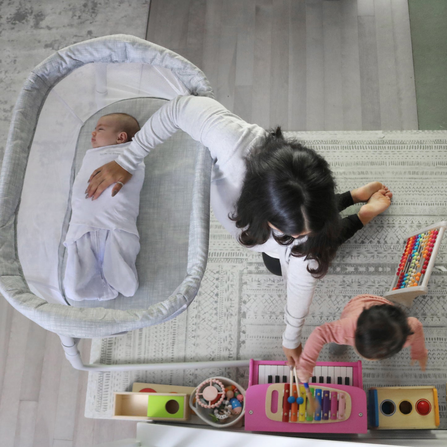 HALO BASSINEST® FLEX™ + Dviguba Dovana! - Tiny Humans