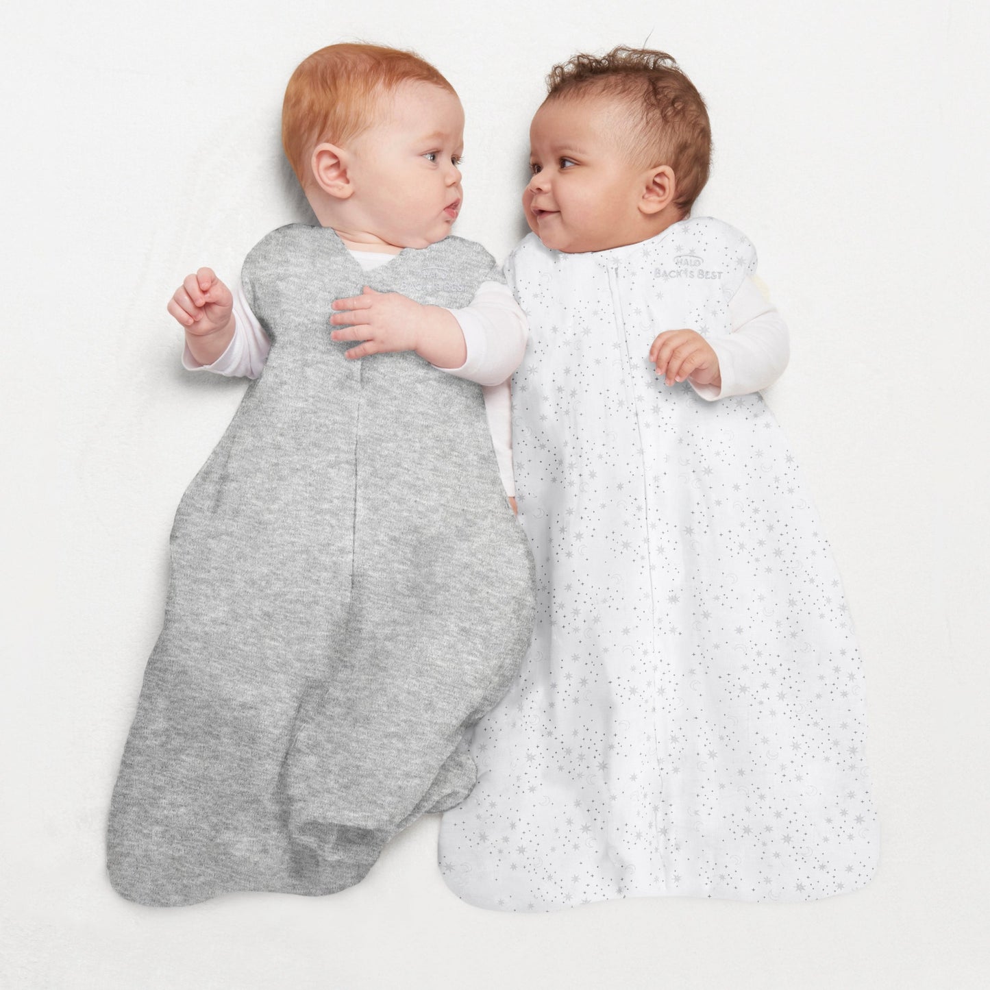 HALO SLEEPSACK® Heather Grey miegmaišis 0.5 TOG - Tiny Humans
