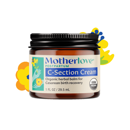 Motherlove® C-Section Cream balzamas po Cezario pjūvio - Tiny Humans