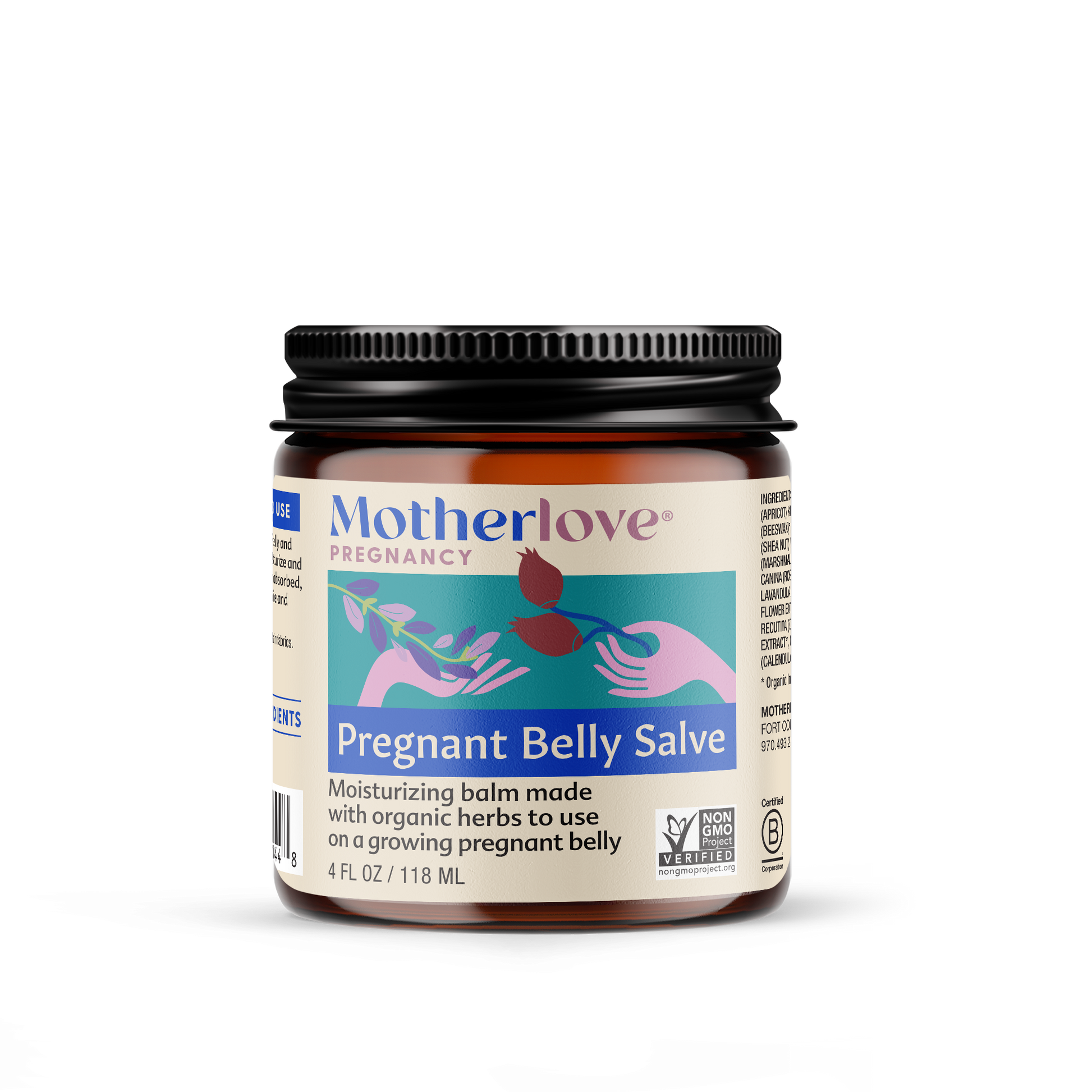 Motherlove® Pregnant Belly Salve balzamas - Tiny Humans