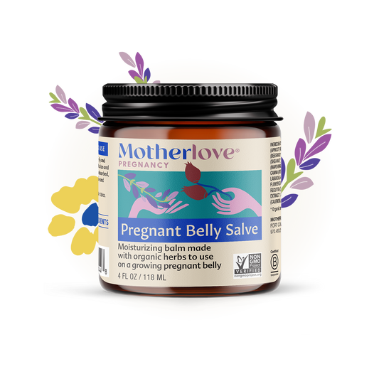 Motherlove® Pregnant Belly Salve balzamas - Tiny Humans