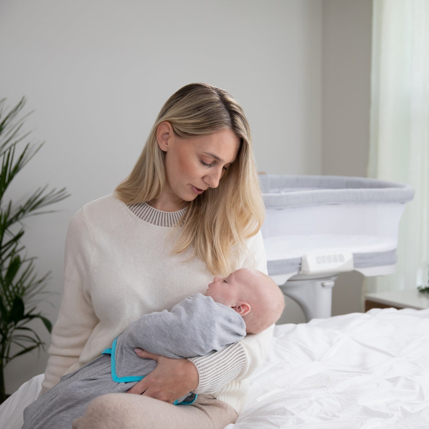 HALO SLEEPSACK® swaddle ideal temp 1.5 TOG vystyklas - miegmaišis