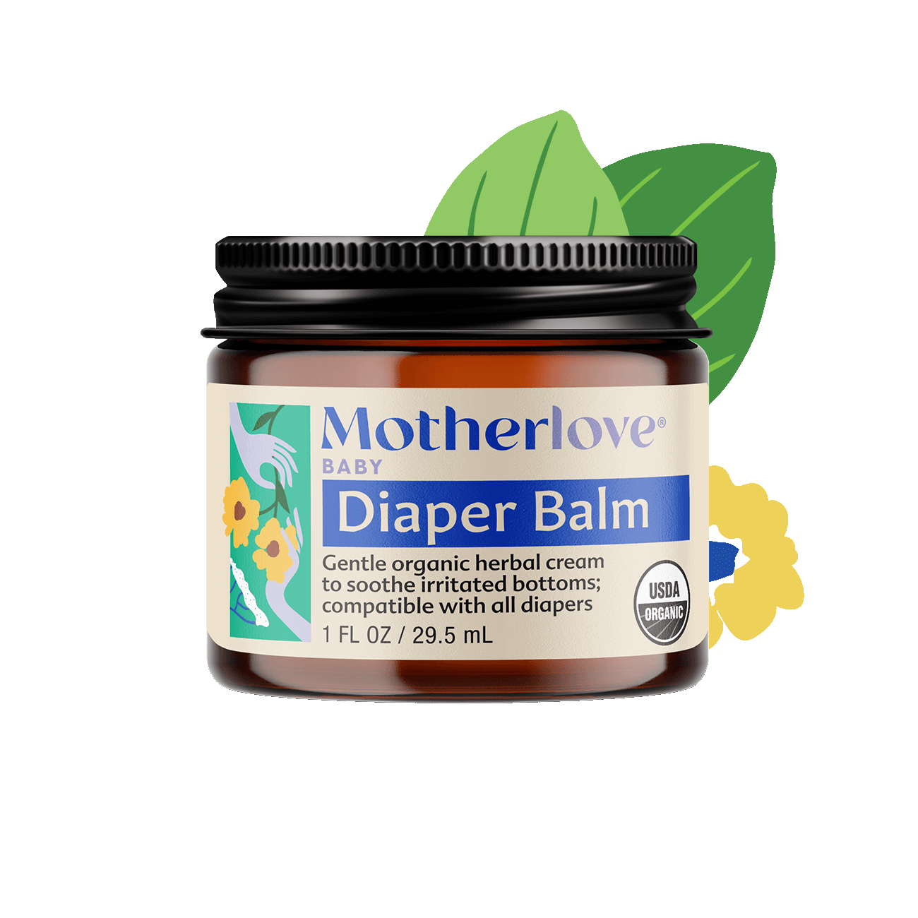 Motherlove® Diaper Balm sauskelnių balzamas