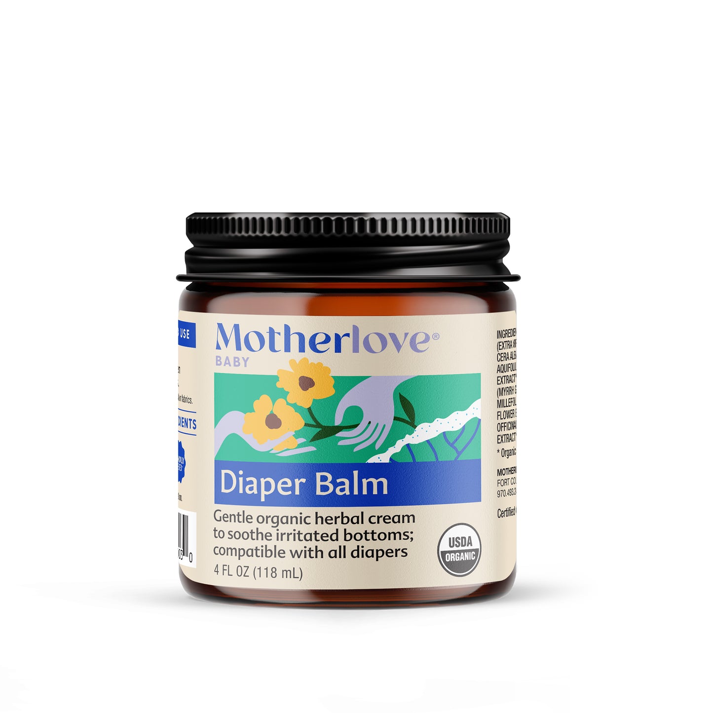 Motherlove® Diaper Balm sauskelnių balzamas