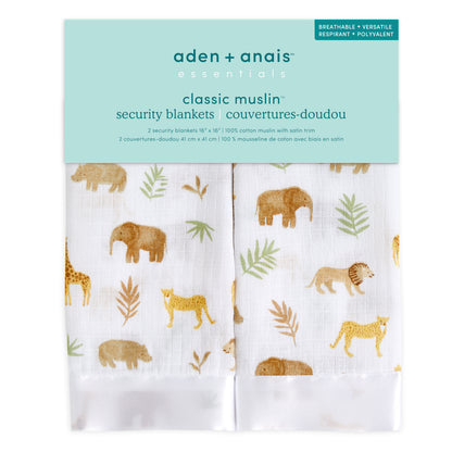 aden + anais™ essentials security blanket miego merliukas (2 vnt.)