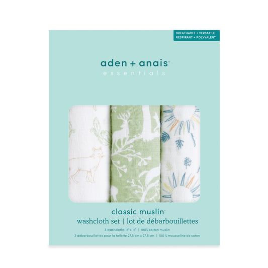 aden + anais essentials baby wipes (3 pcs.)