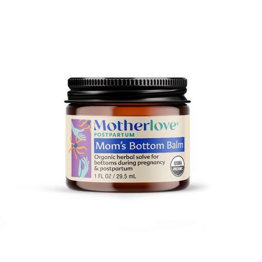 Motherlove® Mom's Bottom Balm balzamas po gimdymo/hemorojui