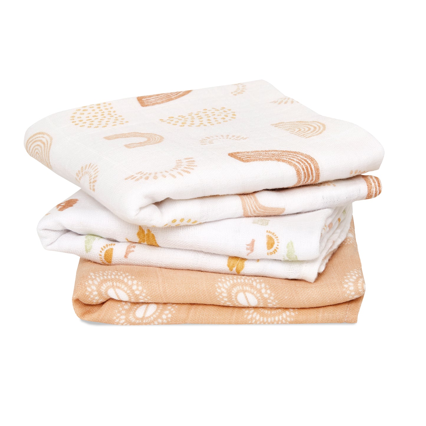 aden + anais™ organic cotton muslin merliukai (3 vnt.) - Tiny Humans