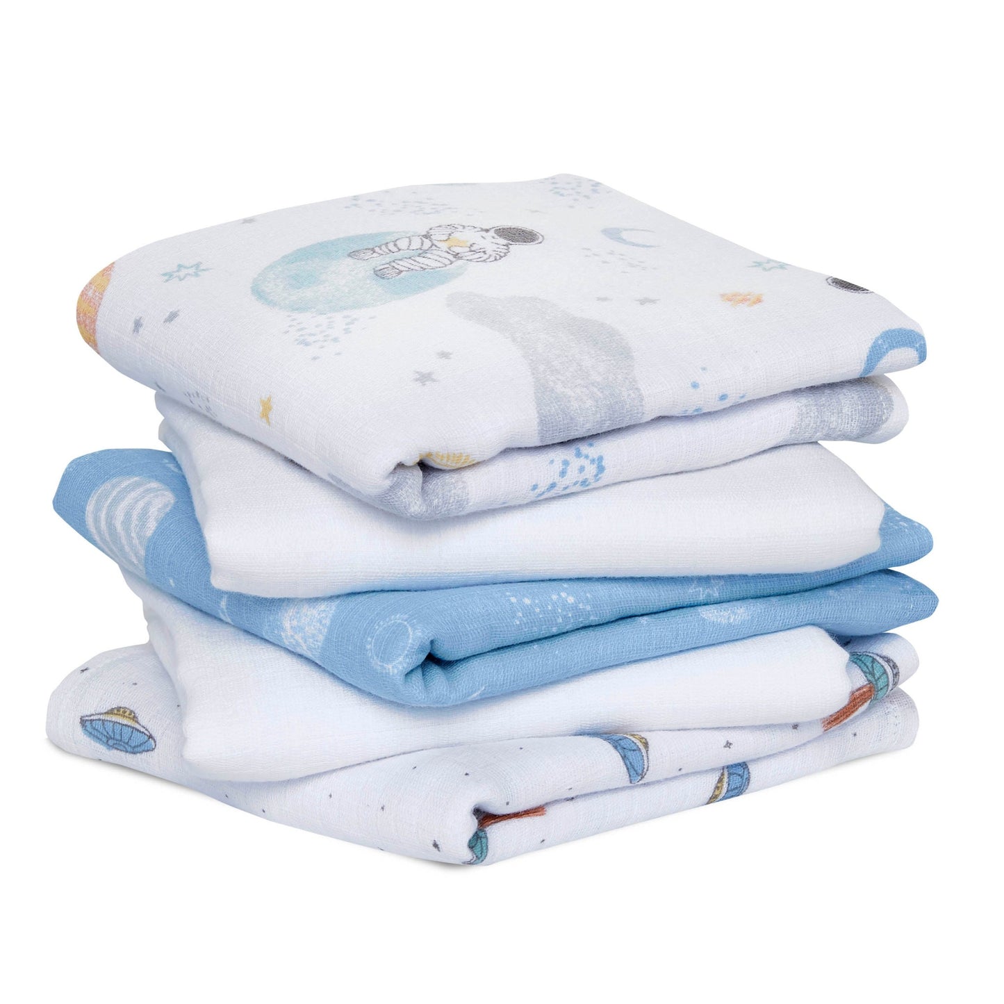 aden + anais™ essentials classic muslin merliukai (5 vnt.) - Tiny Humans
