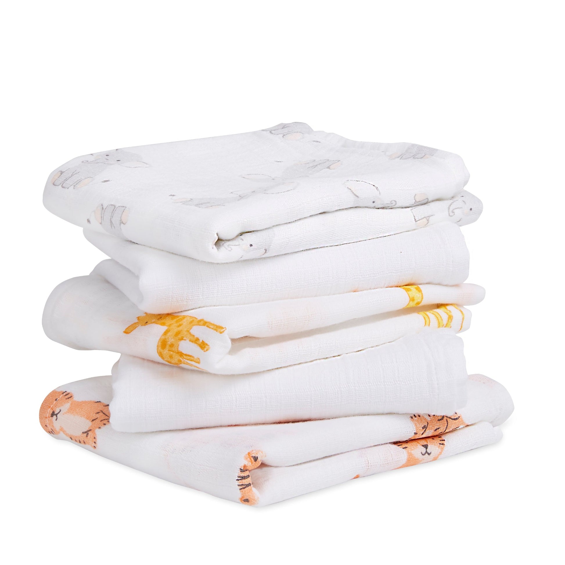 aden + anais™ essentials classic muslin merliukai (5 vnt.) - Tiny Humans