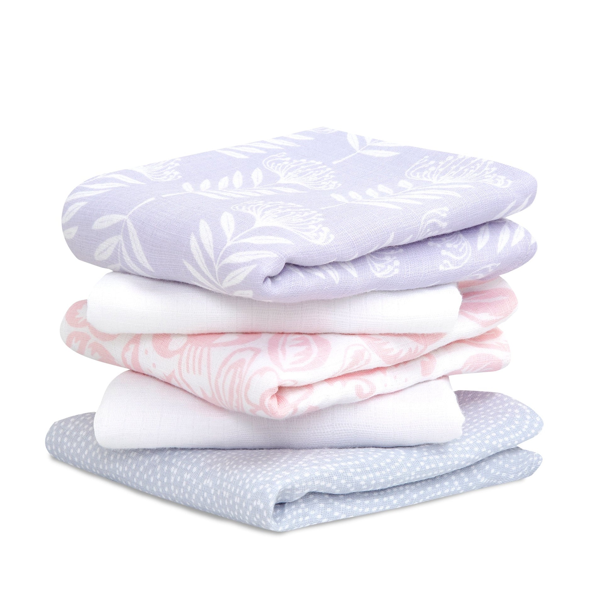 aden + anais™ essentials classic muslin merliukai (5 vnt.) - Tiny Humans