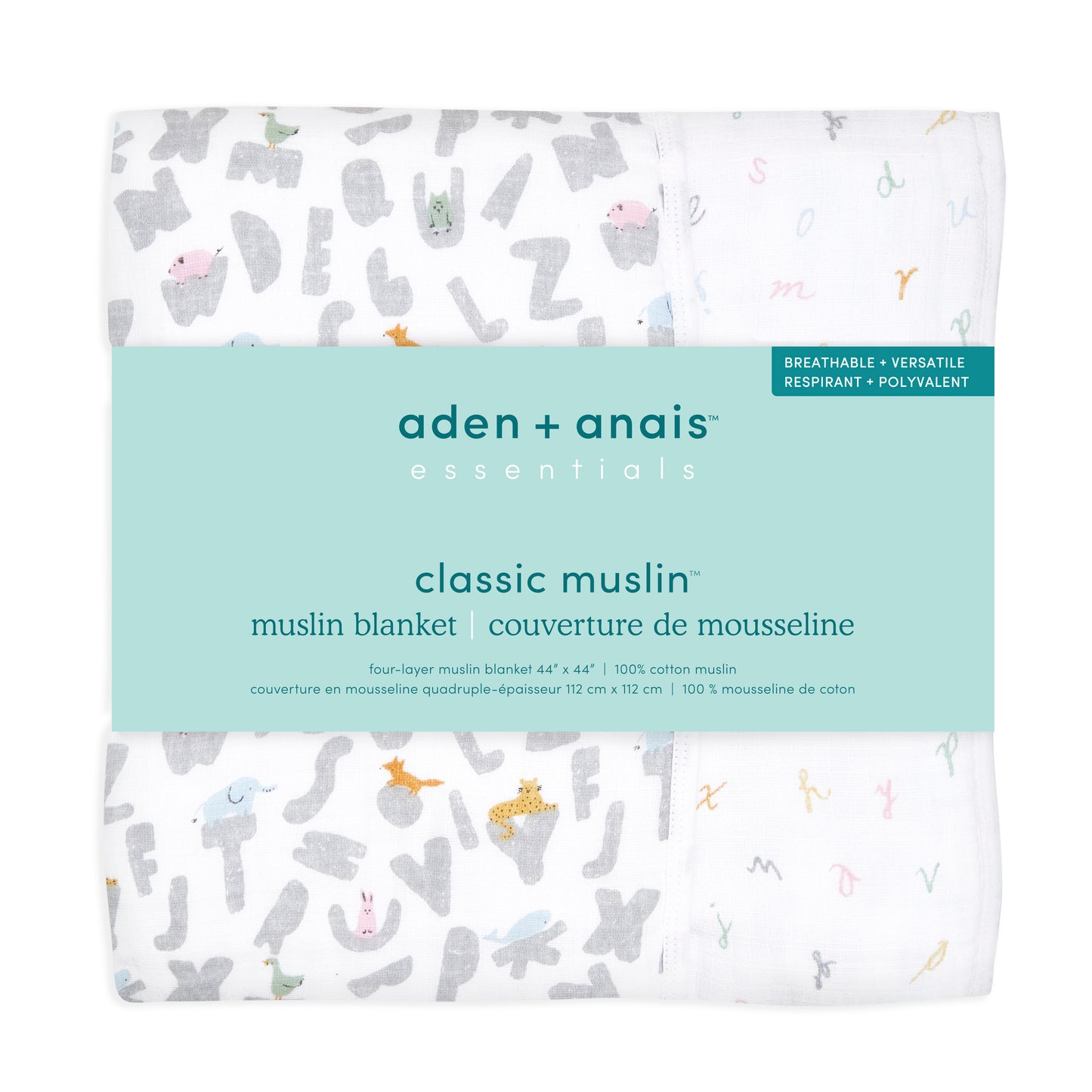 aden + anais™ essentials muslin antklodė - Tiny Humans