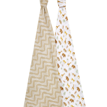 aden + anais™ essentials muslino vystyklai (2 vnt.) - Tiny Humans