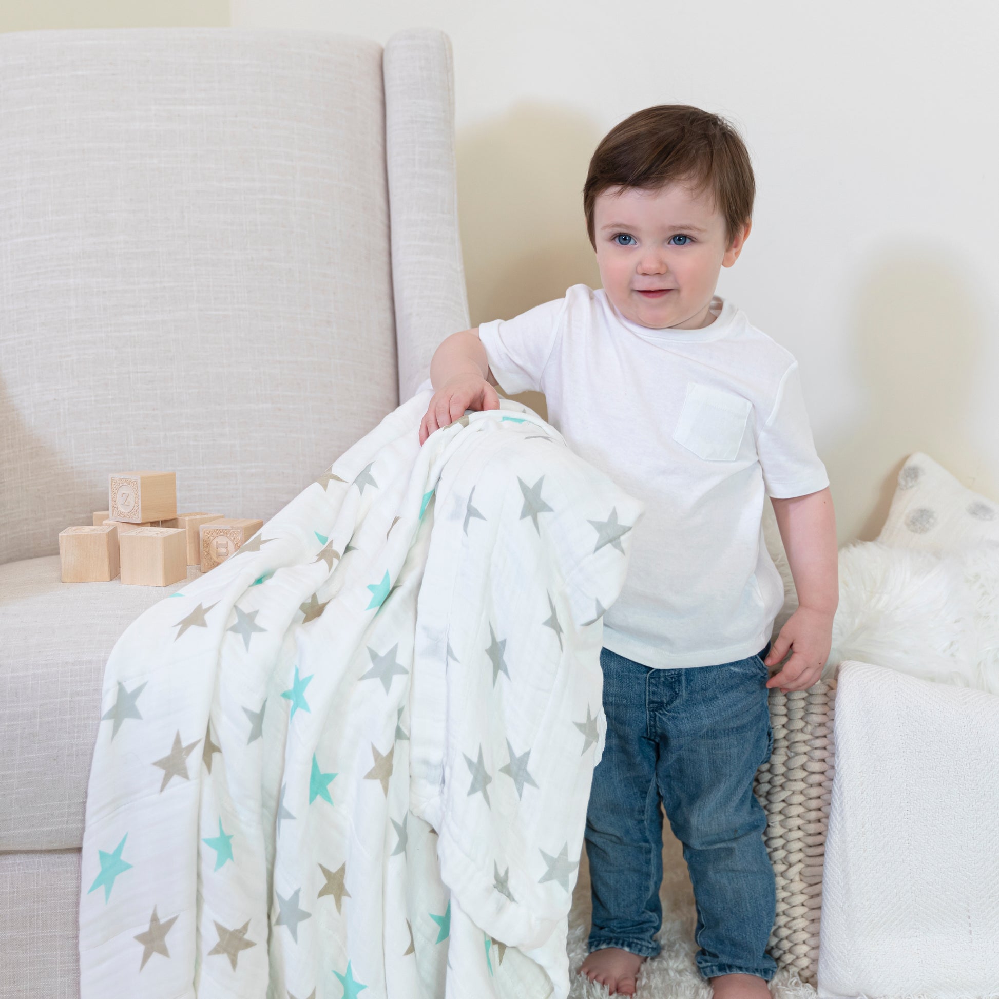 aden + anais™ silky soft dream antklodė - Tiny Humans