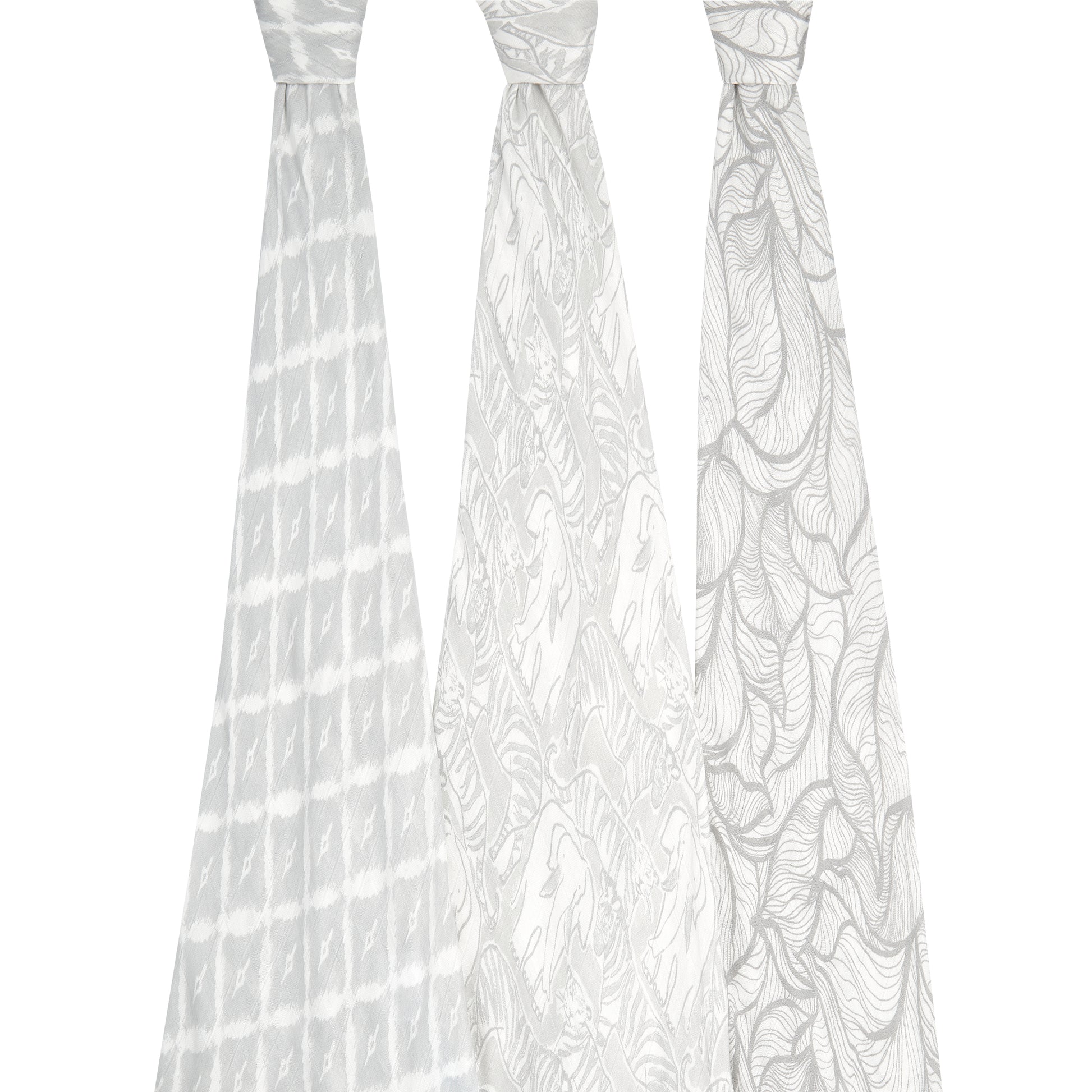 aden + anais™ silky soft vystyklai (3vnt.) - Tiny Humans