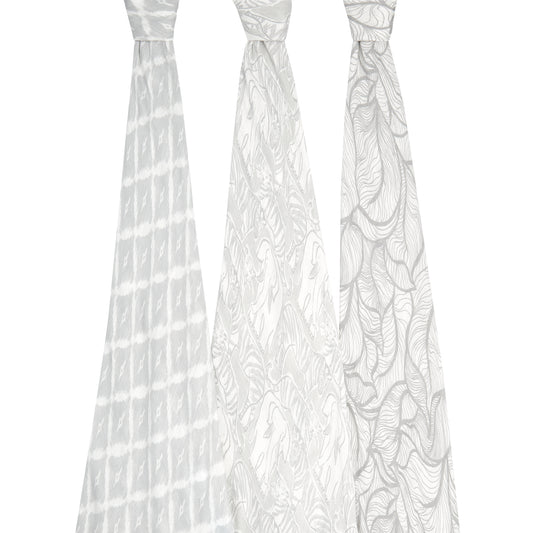 aden + anais™ silky soft vystyklai (3vnt.) - Tiny Humans