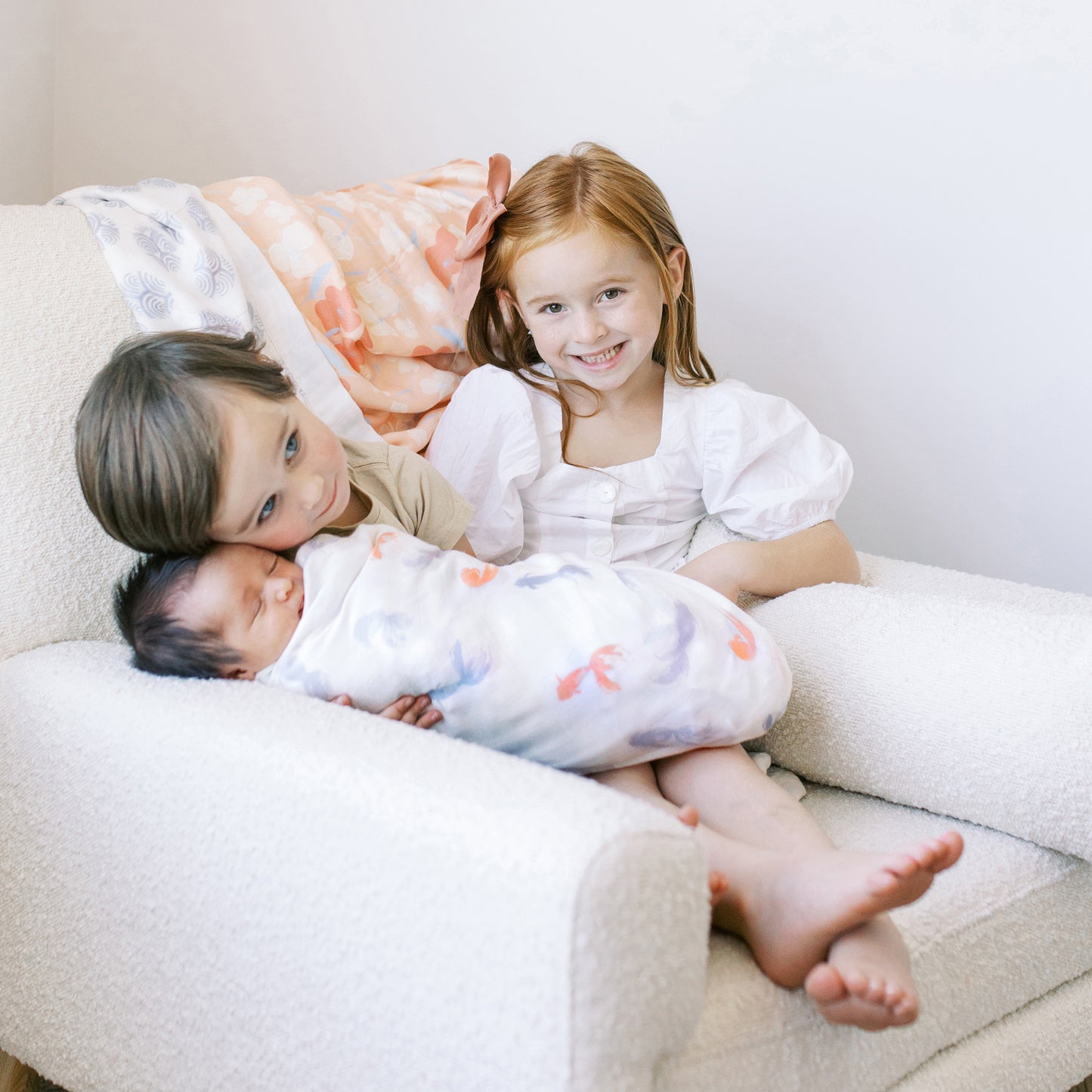 aden + anais™ silky soft vystyklai (3vnt.) - Tiny Humans