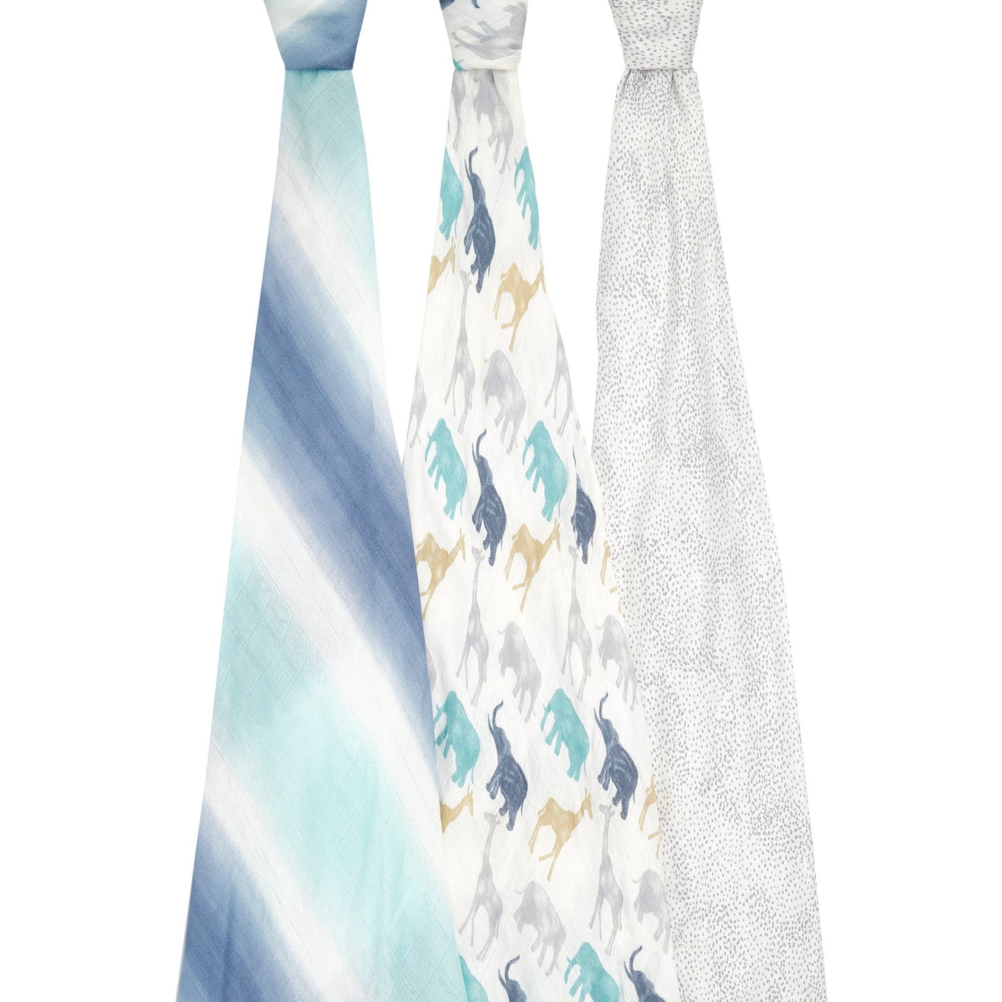 aden + anais™ silky soft vystyklai (3vnt.) - Tiny Humans