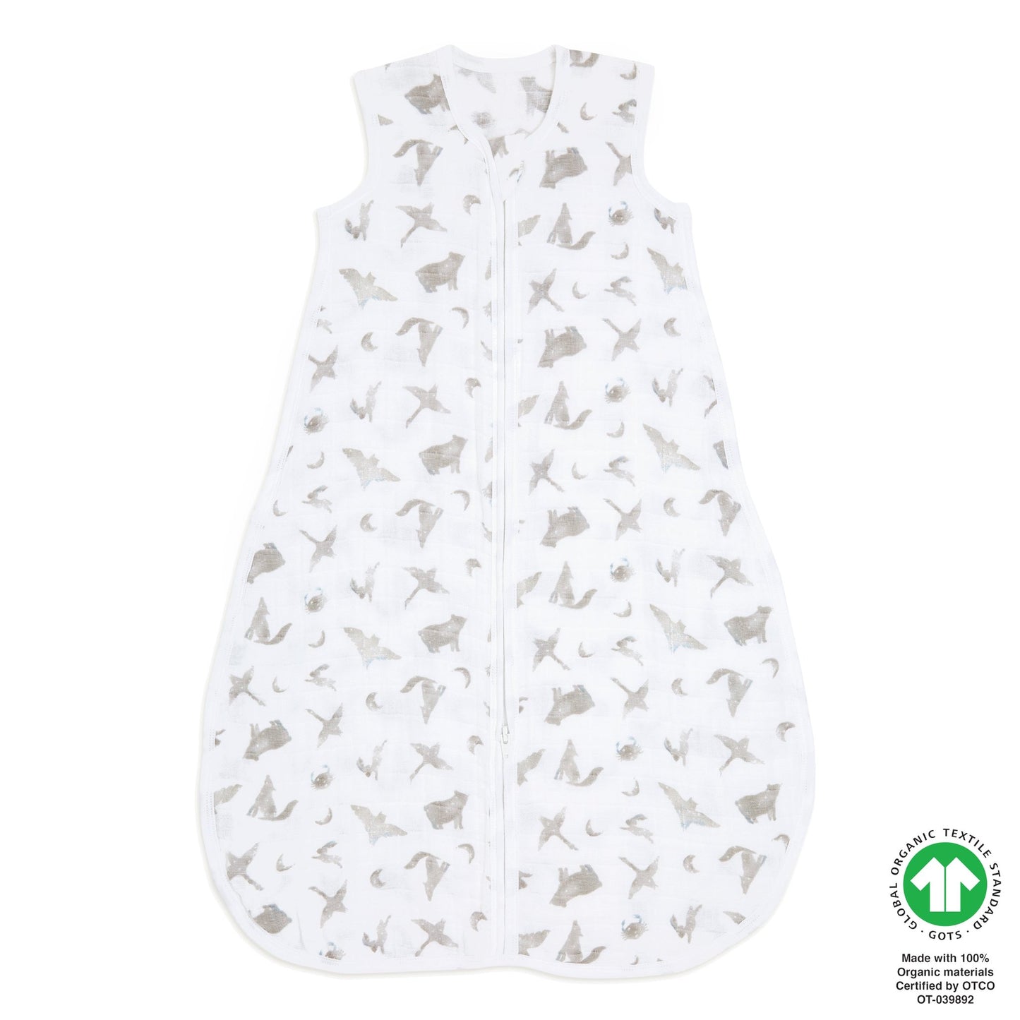 aden+anais™ Organic muslino miegmaišis 1.0 TOG - Tiny Humans